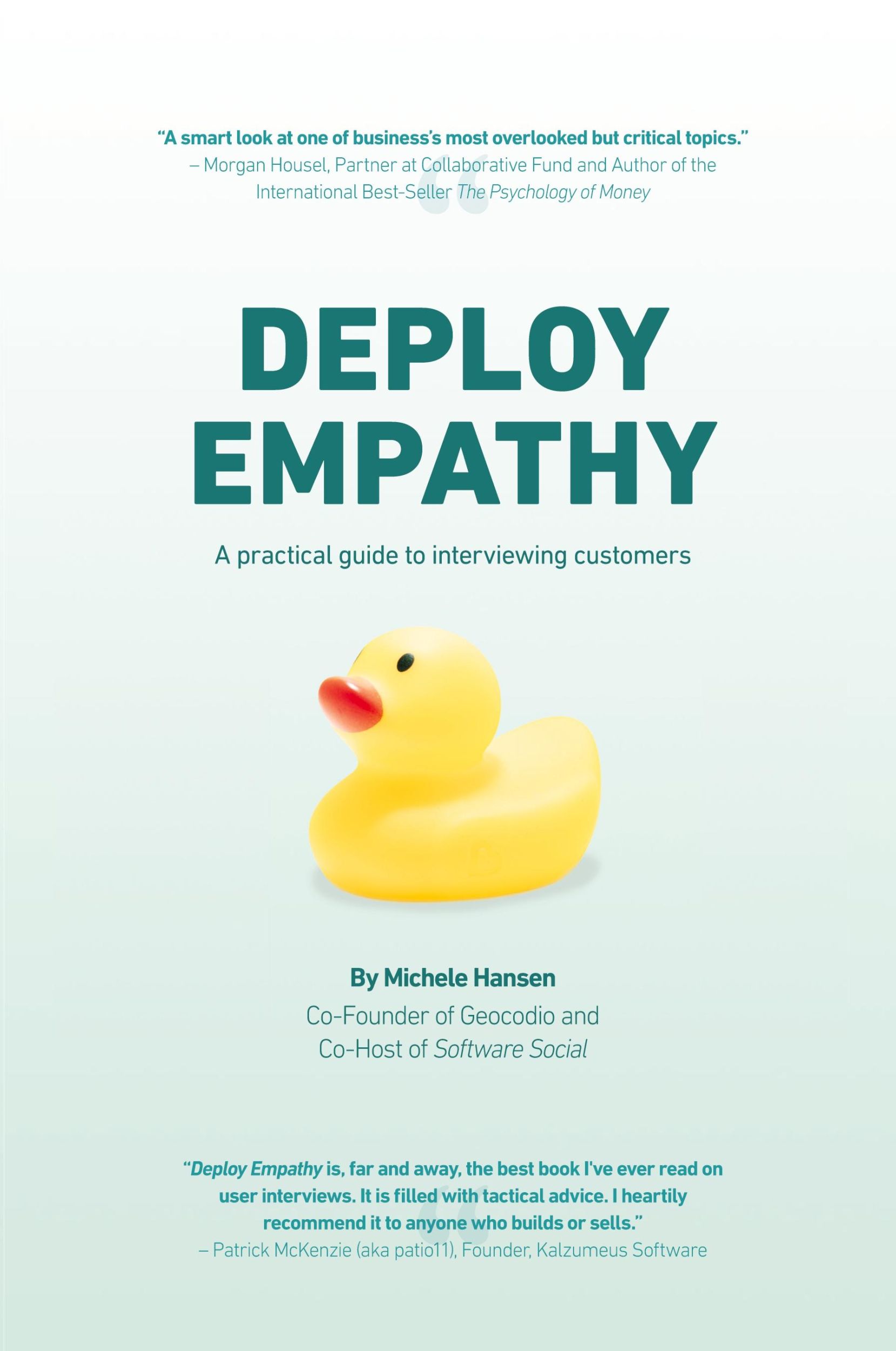 Cover: 9781737446606 | Deploy Empathy | A Practical Guide to Interviewing Customers | Hansen