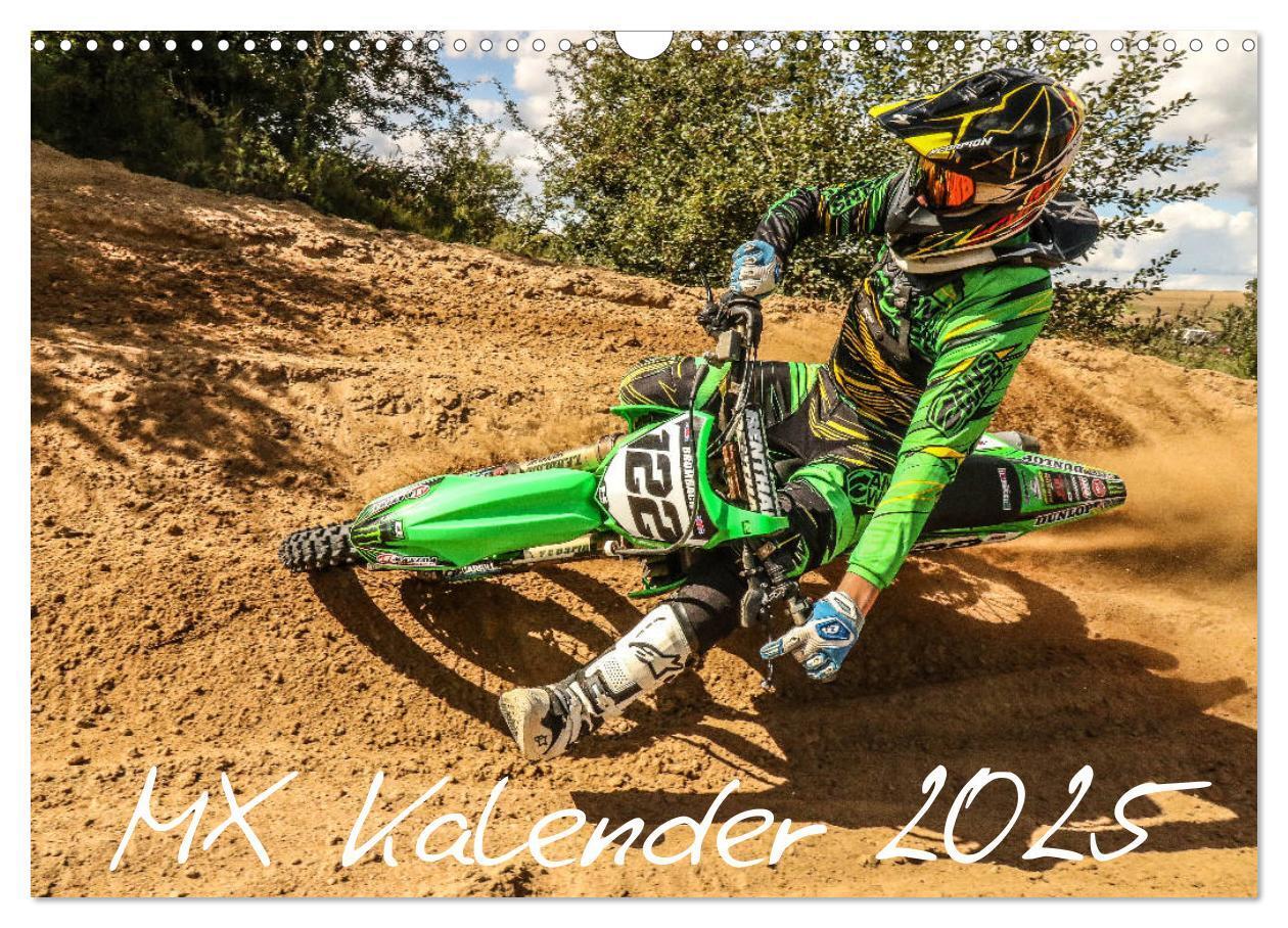 Cover: 9783435433469 | MX Racing 2025 (Wandkalender 2025 DIN A3 quer), CALVENDO...