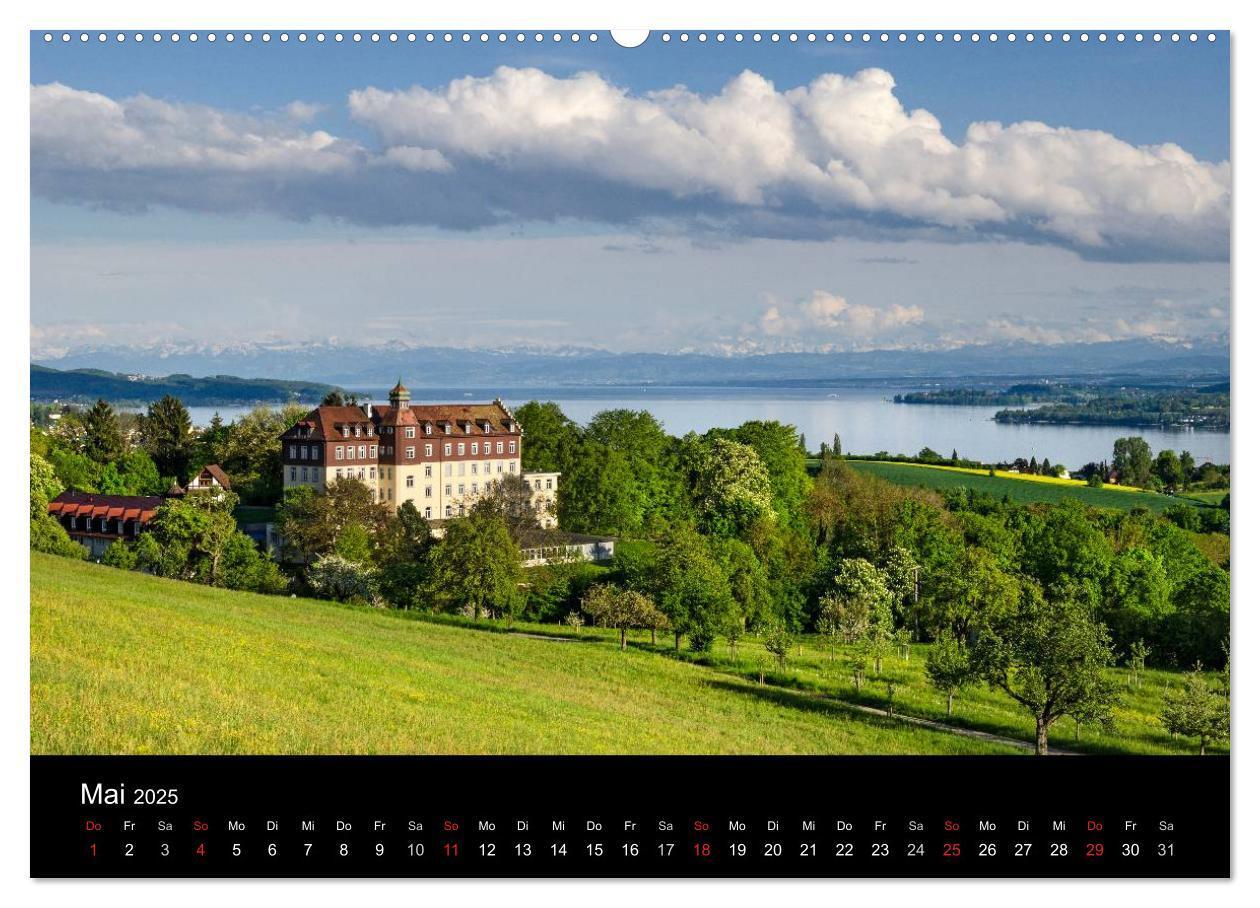 Bild: 9783435783168 | Bodensee - Uferlandschaften im schönsten Licht 2025 (Wandkalender...