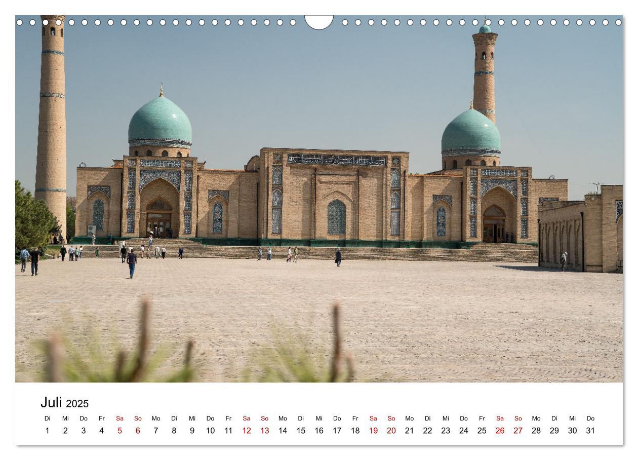 Bild: 9783383899393 | Usbekistan (Wandkalender 2025 DIN A3 quer), CALVENDO Monatskalender