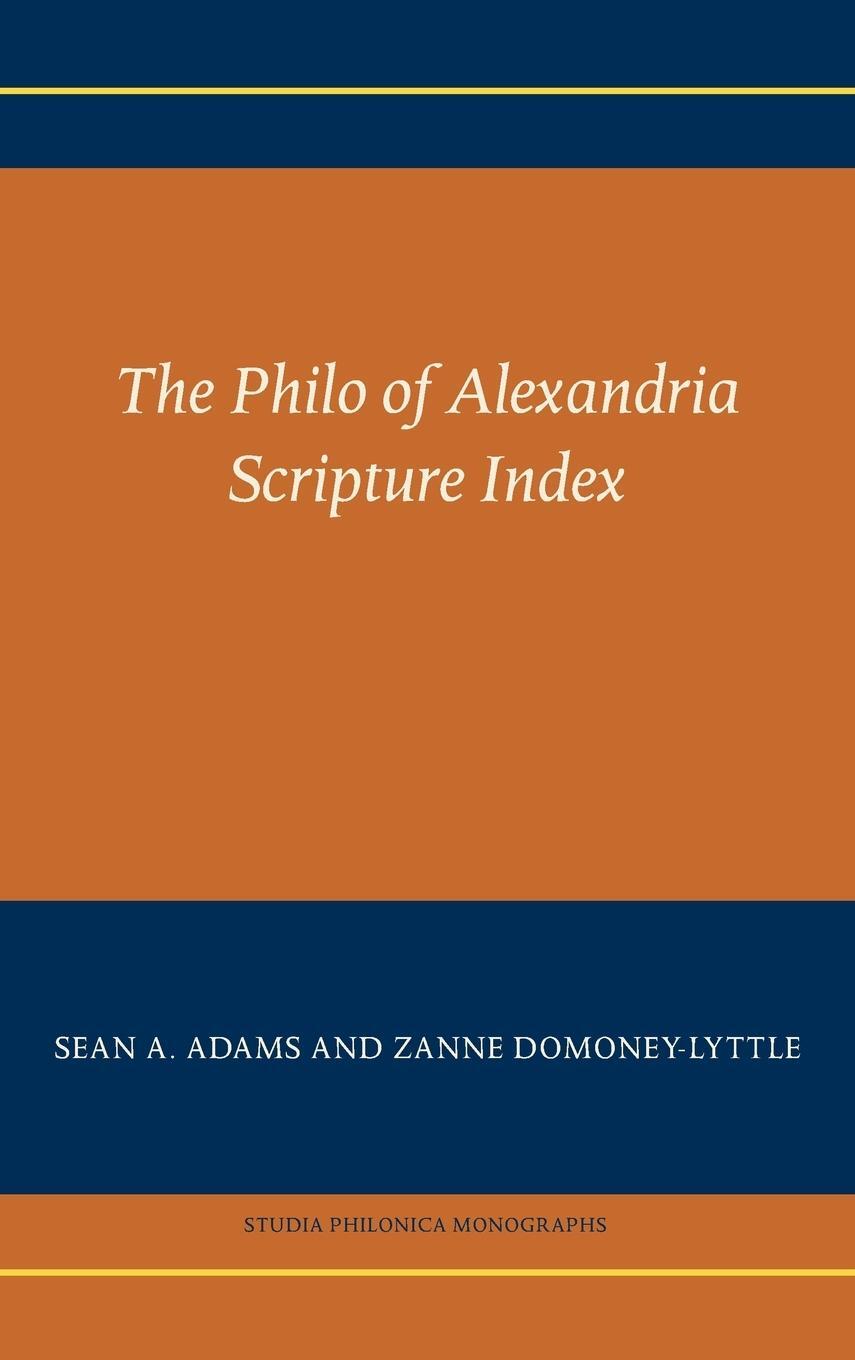 Cover: 9781628374797 | The Philo of Alexandria Scripture Index | Zanne Domoney-Lyttle | Buch