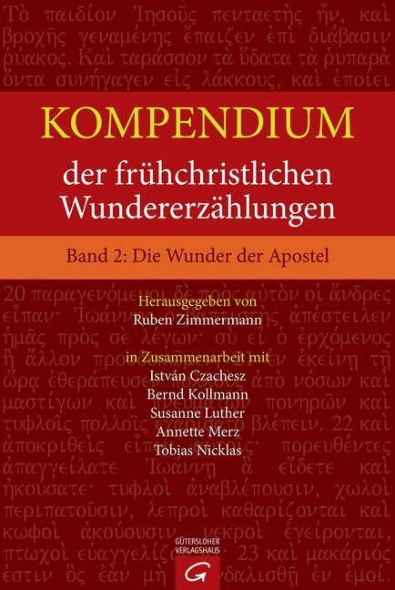 Cover: 9783579081212 | Die Wunder der Apostel | Ruben Zimmermann | Buch | 1176 S. | Deutsch