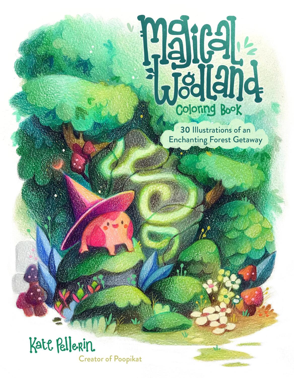Cover: 9798890030023 | Magical Woodland Coloring Book | Kate Pellerin | Taschenbuch | 2024
