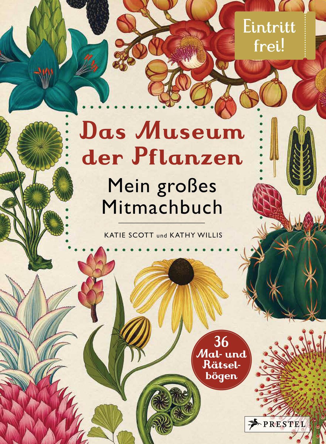 Cover: 9783791372921 | Das Museum der Pflanzen. Mein Mitmachbuch | Eintritt frei! | Buch