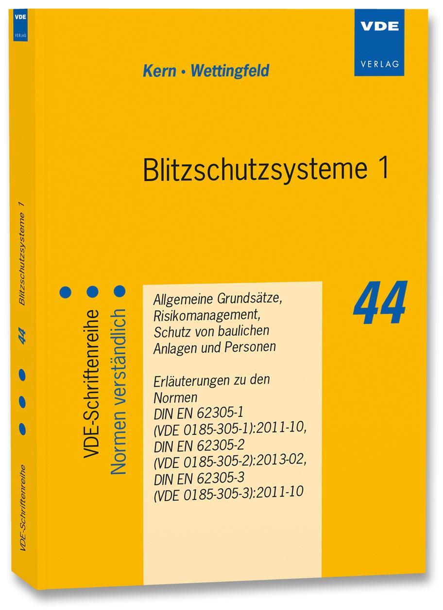 Cover: 9783800735112 | Blitzschutzsysteme 1 | Jürgen Wettingfeld (u. a.) | Taschenbuch | 2014