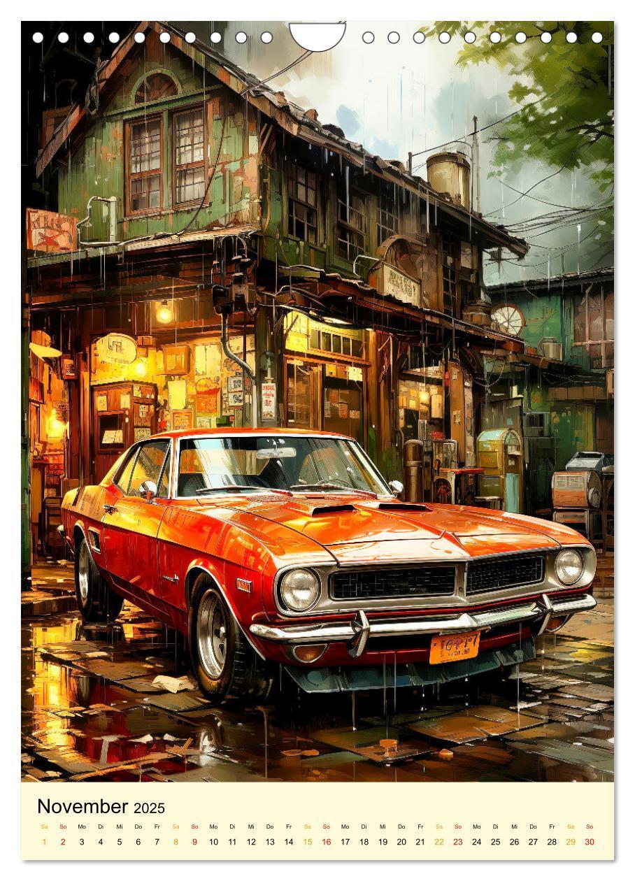 Bild: 9783435847303 | Nostalgic Cars der Traum (Wandkalender 2025 DIN A4 hoch), CALVENDO...