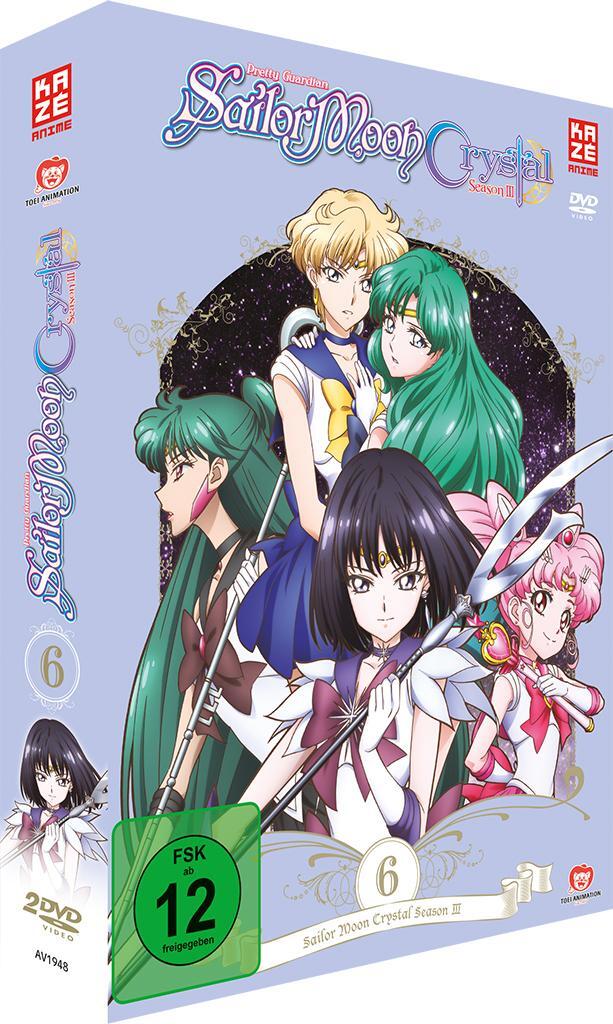 Cover: 7630017507679 | Sailor Moon Crystal 06 | Munehisa Sakai | DVD | 2 DVDs | Deutsch