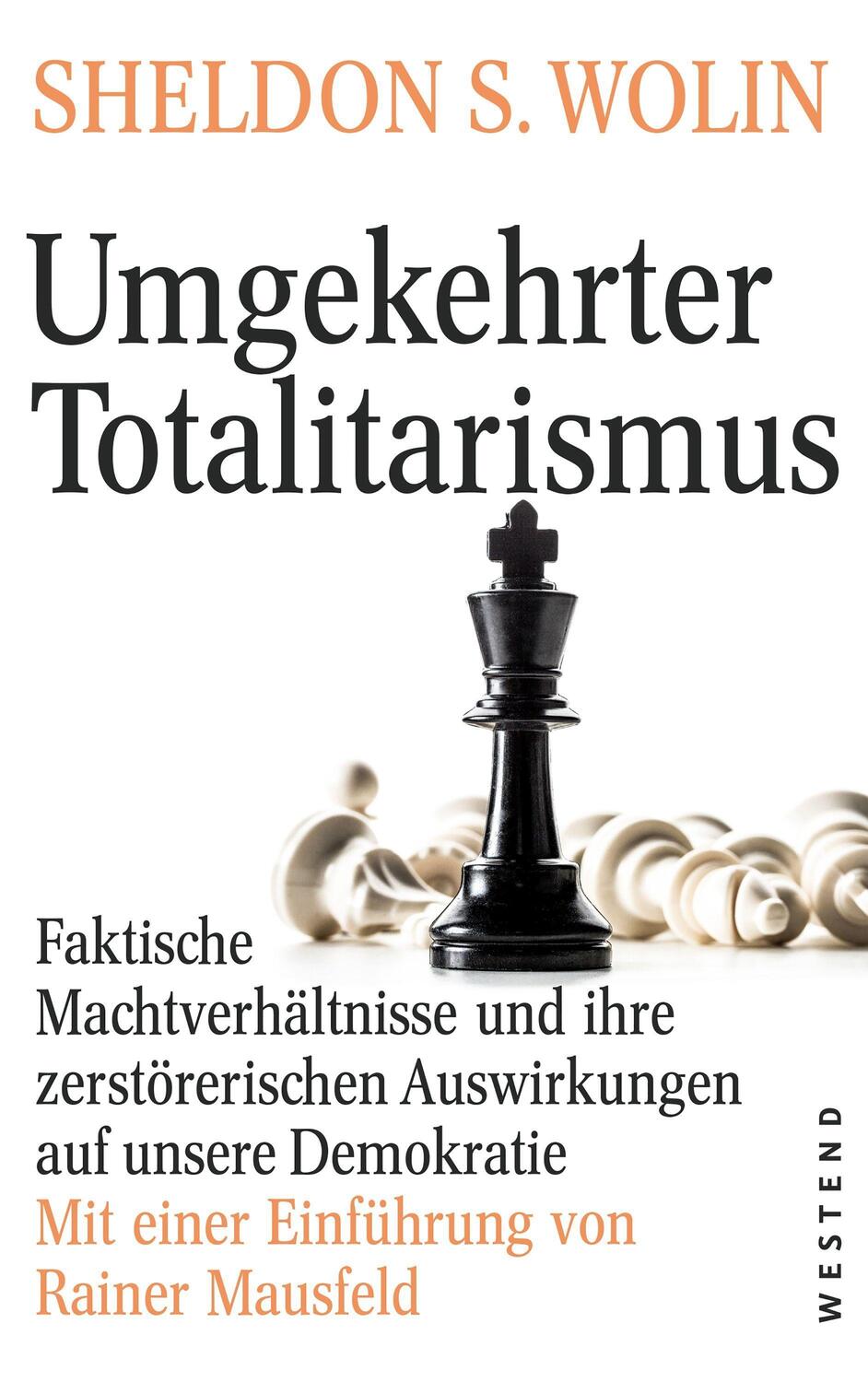 Cover: 9783864893483 | Umgekehrter Totalitarismus | Sheldon S. Wolin | Buch | Deutsch | 2022