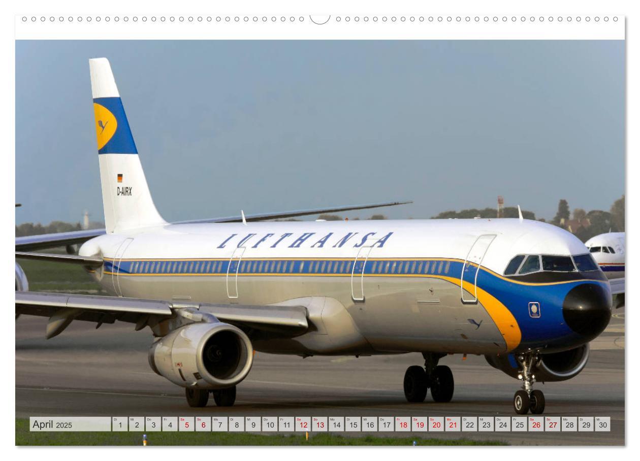 Bild: 9783435361809 | Flugzeuge im Retro-Stil (Wandkalender 2025 DIN A2 quer), CALVENDO...