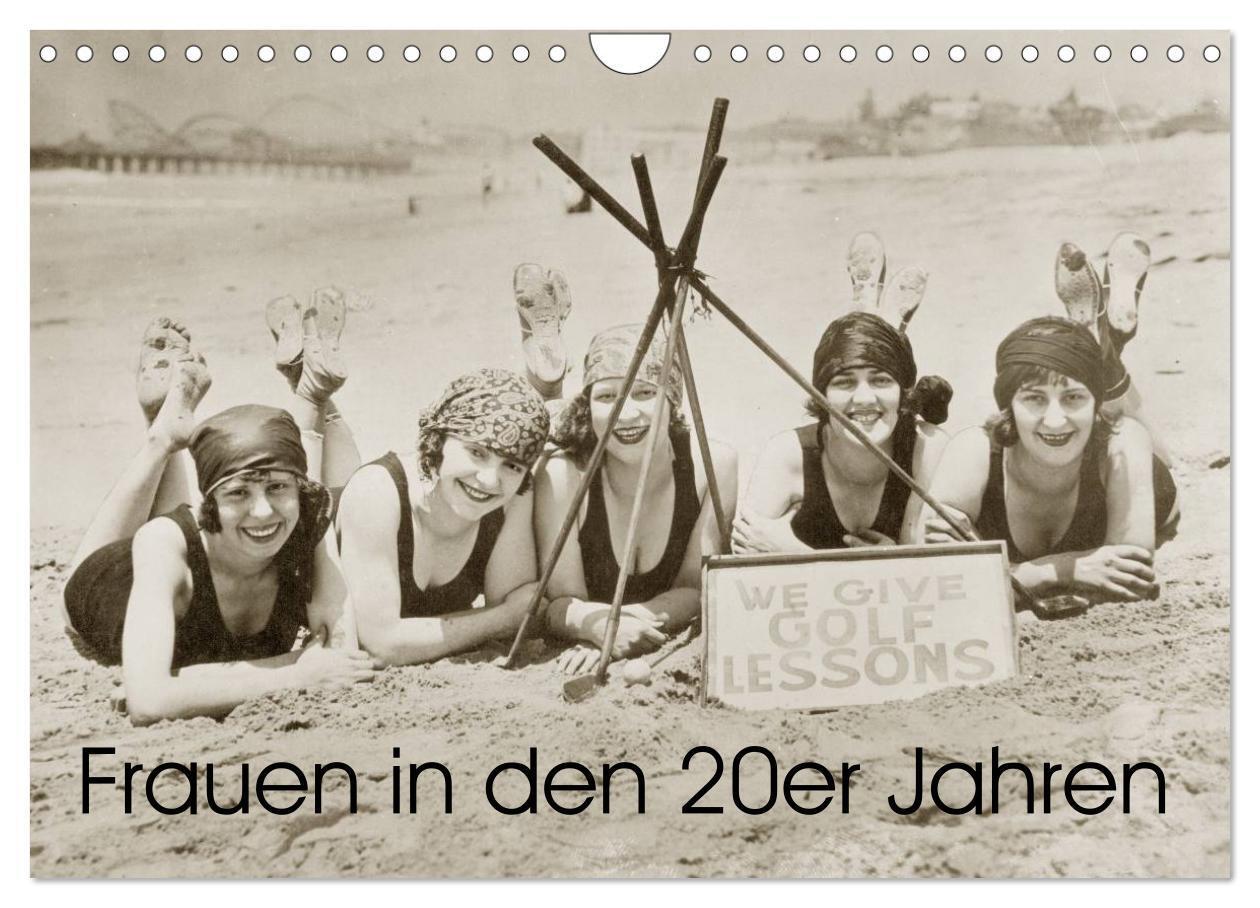 Cover: 9783435683673 | Frauen in den 20er Jahren (Wandkalender 2025 DIN A4 quer), CALVENDO...