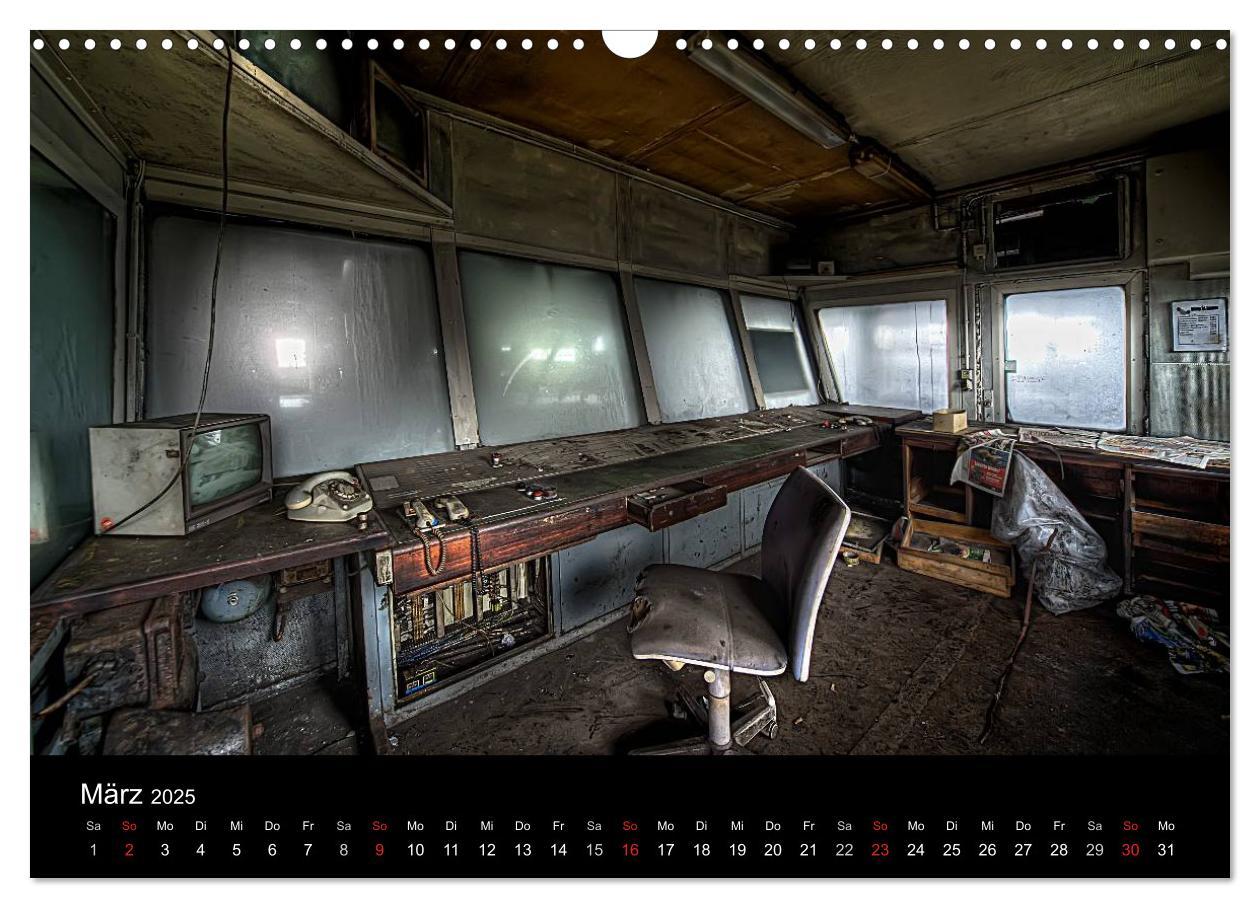 Bild: 9783435772773 | Geheimnisvolle Orte - Lost Places (Wandkalender 2025 DIN A3 quer),...