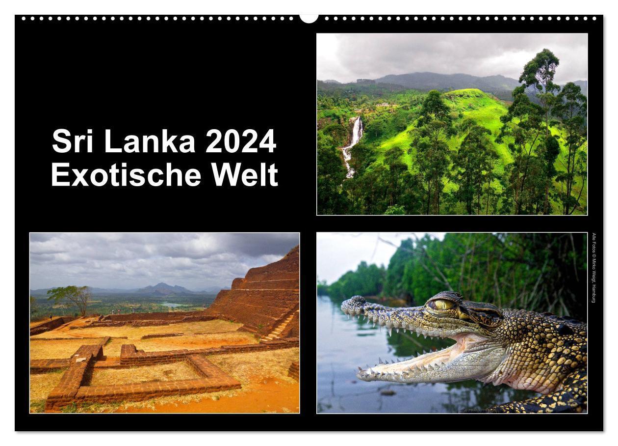 Cover: 9783383459276 | Sri Lanka 2024 ¿ Exotische Welt (Wandkalender 2024 DIN A2 quer),...