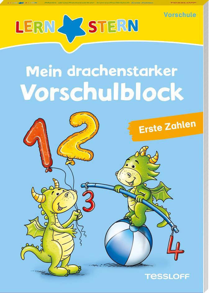 Cover: 9783788675233 | LERNSTERN. Mein drachenstarker Vorschulblock. Erste Zahlen | Meyer