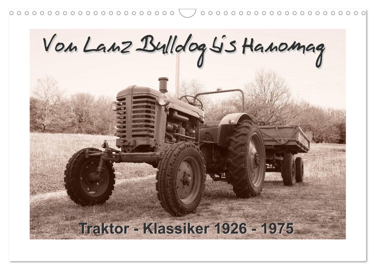 Cover: 9783435131587 | Von Lanz Bulldog bis Hanomag Traktor - Klassiker 1926 - 1975...