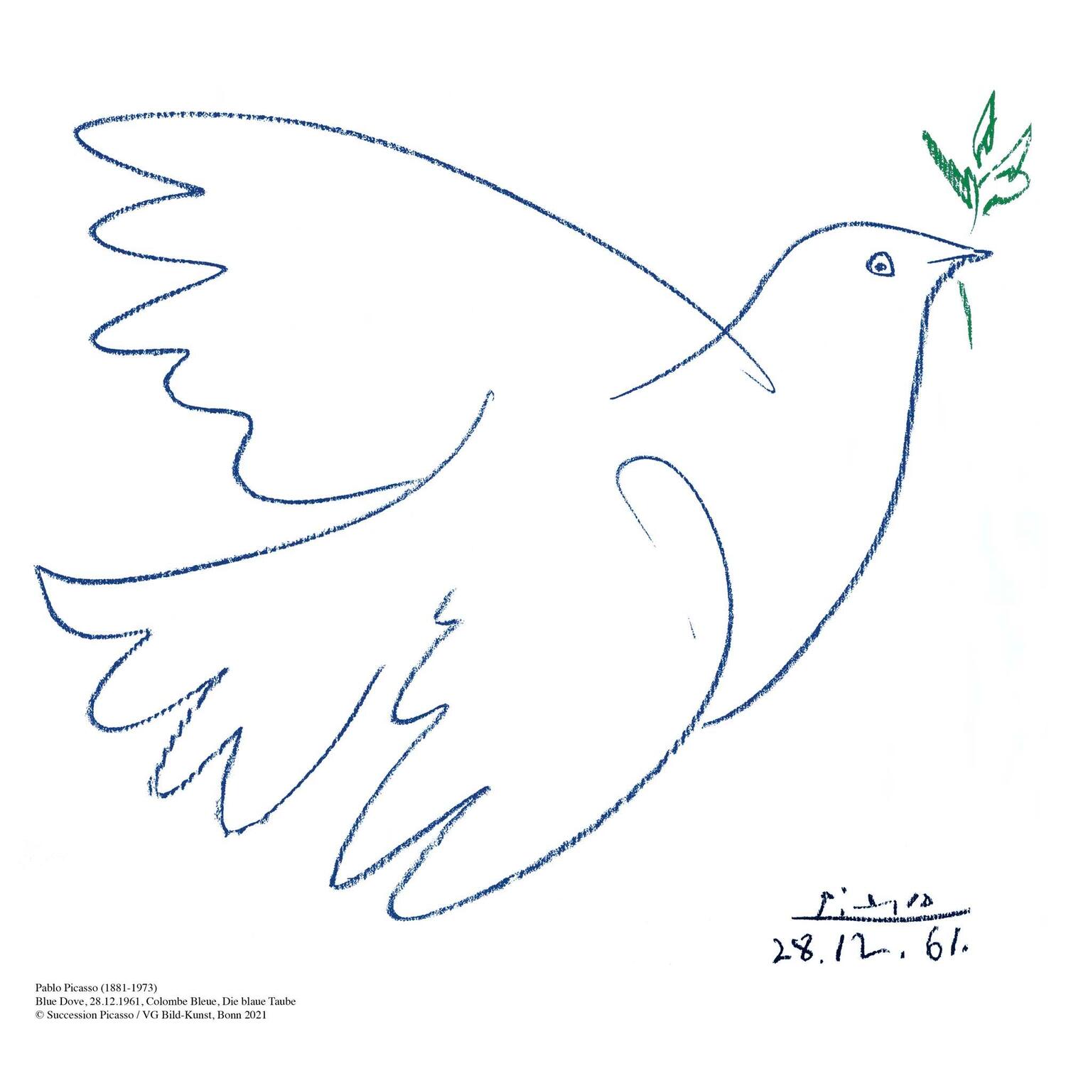 Bild: 9783959294133 | Pablo Picasso - For Peace 2025 | Kalender 2025 | Kalender | 28 S.