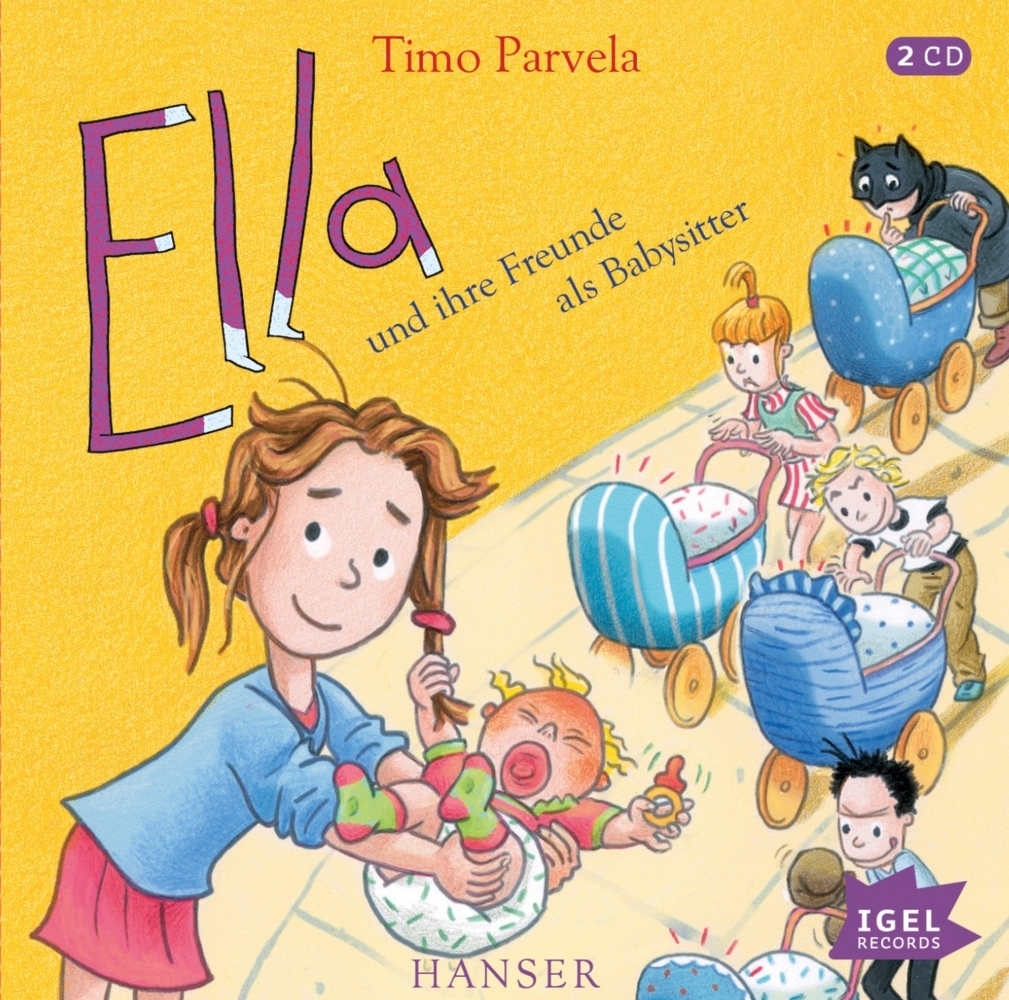 Cover: 9783731312468 | Ella 16. Ella und ihre Freunde als Babysitter, 2 Audio-CD | Parvela