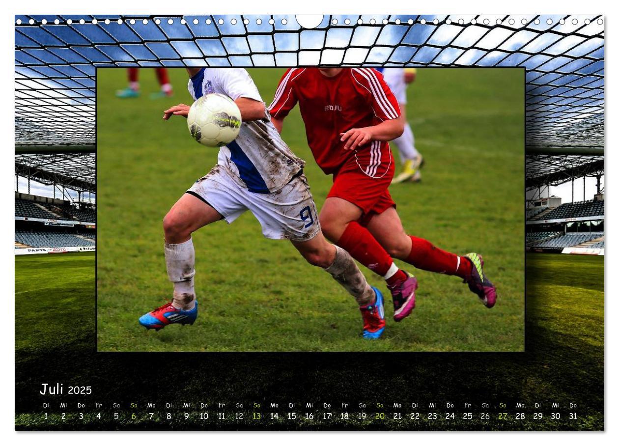 Bild: 9783435550913 | Fußball regiert die Welt (Wandkalender 2025 DIN A3 quer), CALVENDO...