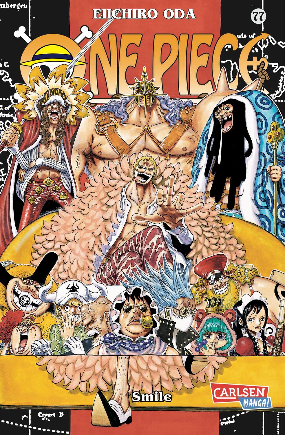 Cover: 9783551763983 | One Piece 77. Smile | Eiichiro Oda | Taschenbuch | One Piece | Deutsch