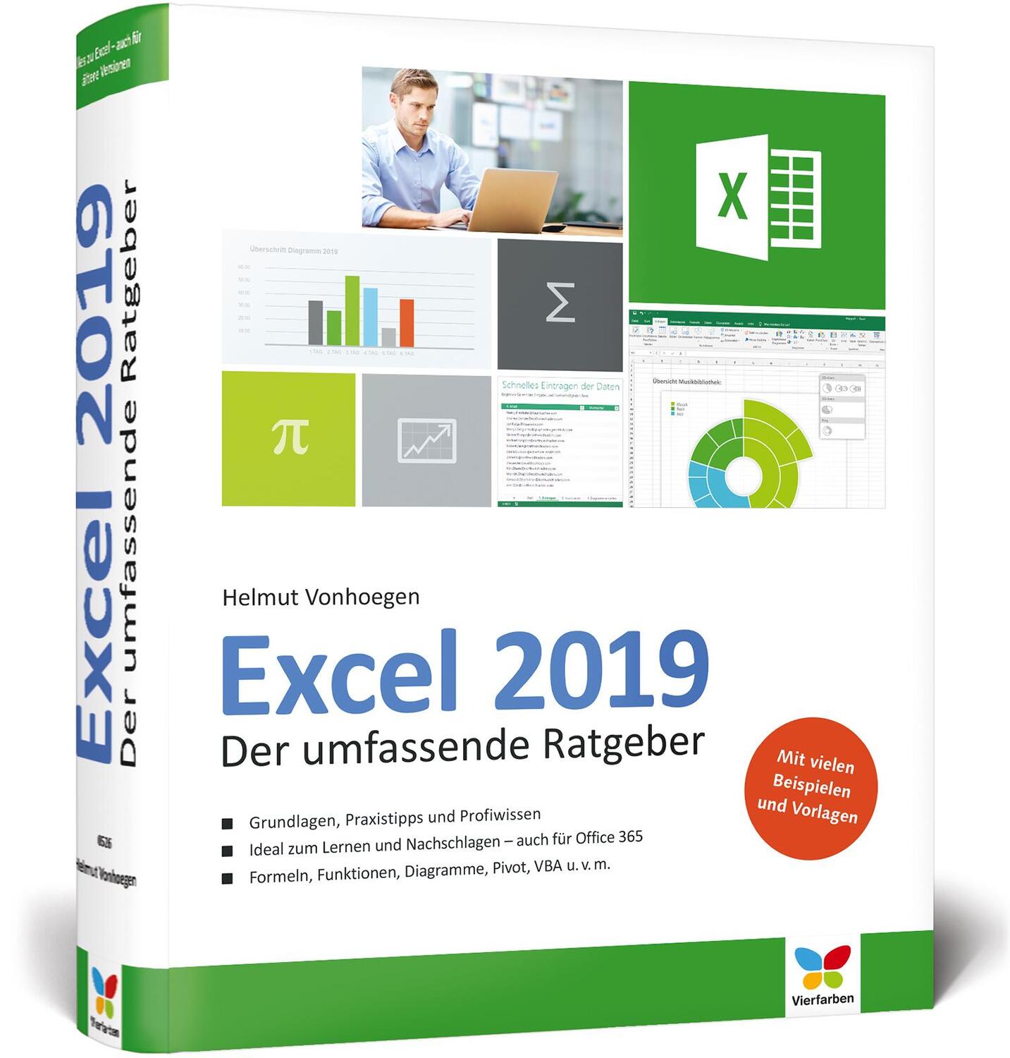 Cover: 9783842105263 | Excel 2019 | Helmut Vonhoegen | Buch | 1032 S. | Deutsch | 2018