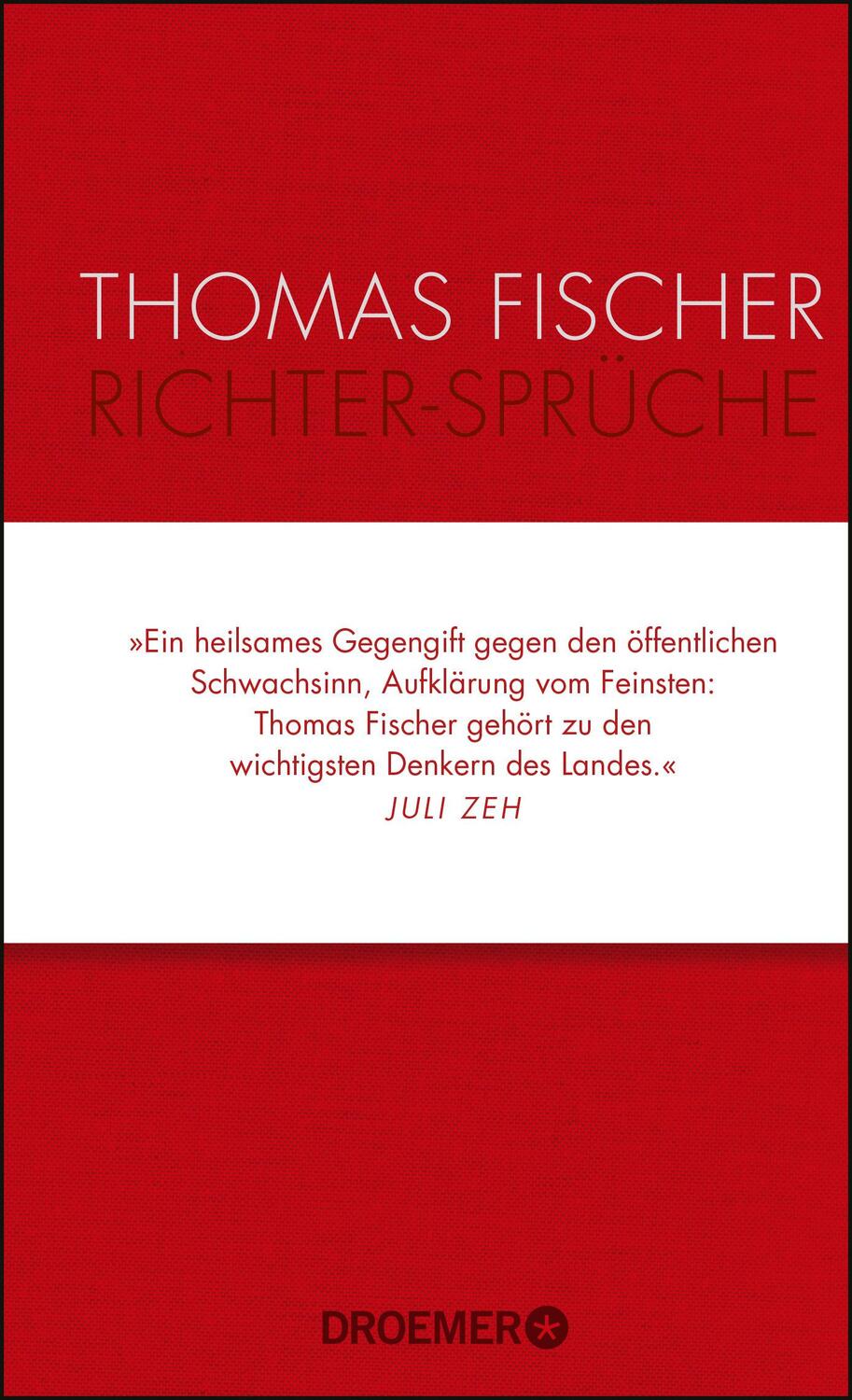 Cover: 9783426277478 | Richter-Sprüche | Thomas Fischer | Buch | Deutsch | 2017 | Droemer