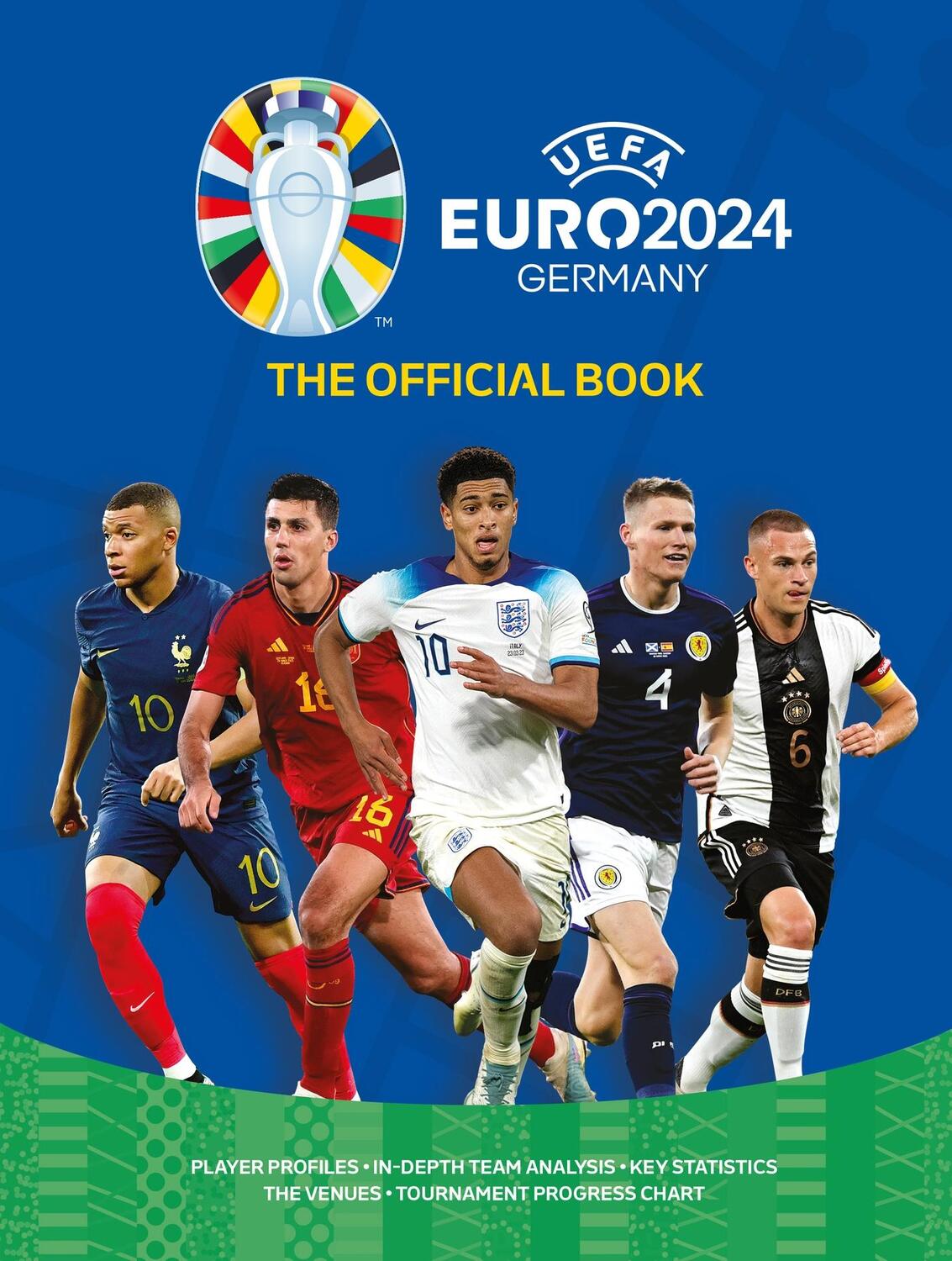 Cover: 9781802797527 | UEFA EURO 2024: The Official Book | Keir Radnedge | Taschenbuch | 2024