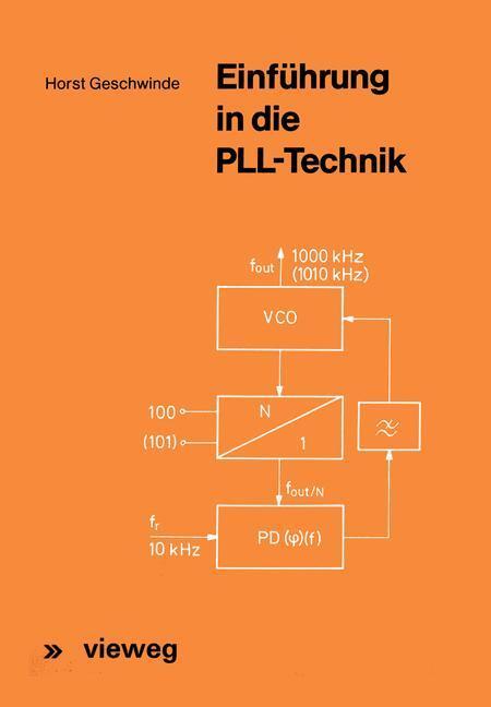 Cover: 9783528040772 | Einführung in die PLL-Technik | Horst Geschwinde | Taschenbuch | 1978