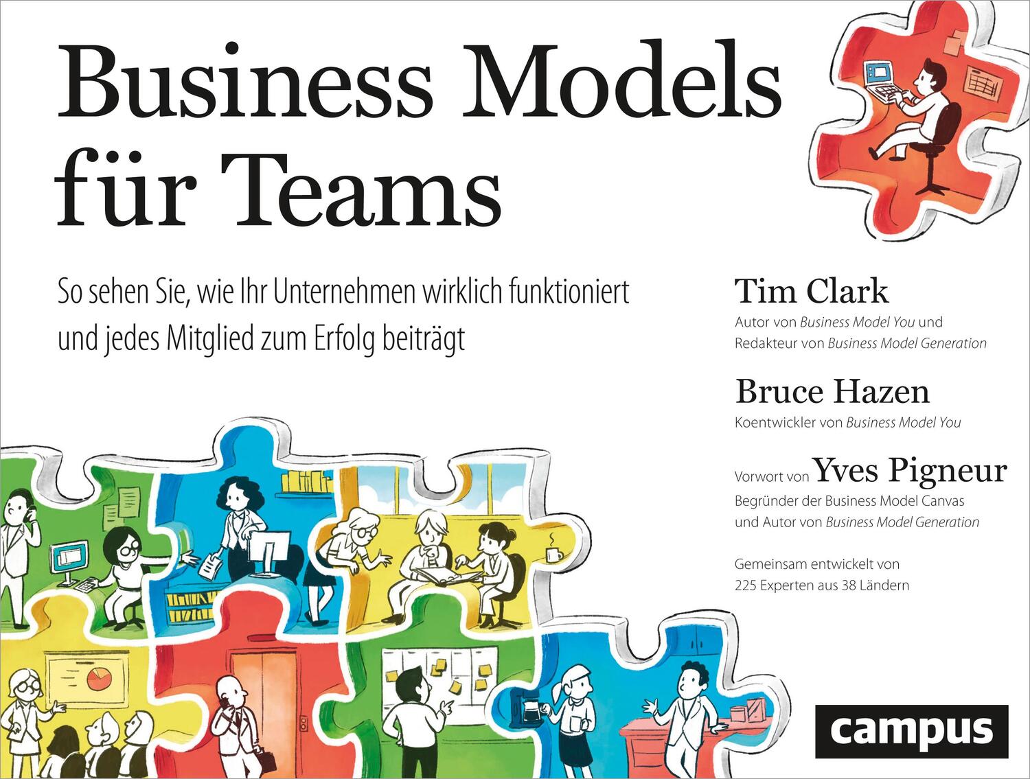 Cover: 9783593507705 | Business Models für Teams | Tim Clark (u. a.) | Taschenbuch | Deutsch