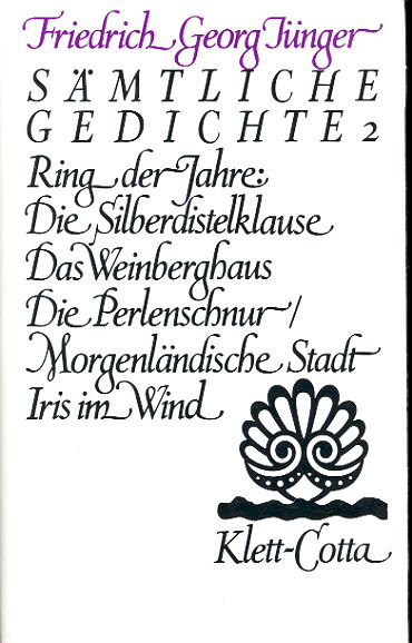 Cover: 9783608952698 | Werke. Werkausgabe in zwölf Bänden / Sämtliche Gedichte 2 (Werke....