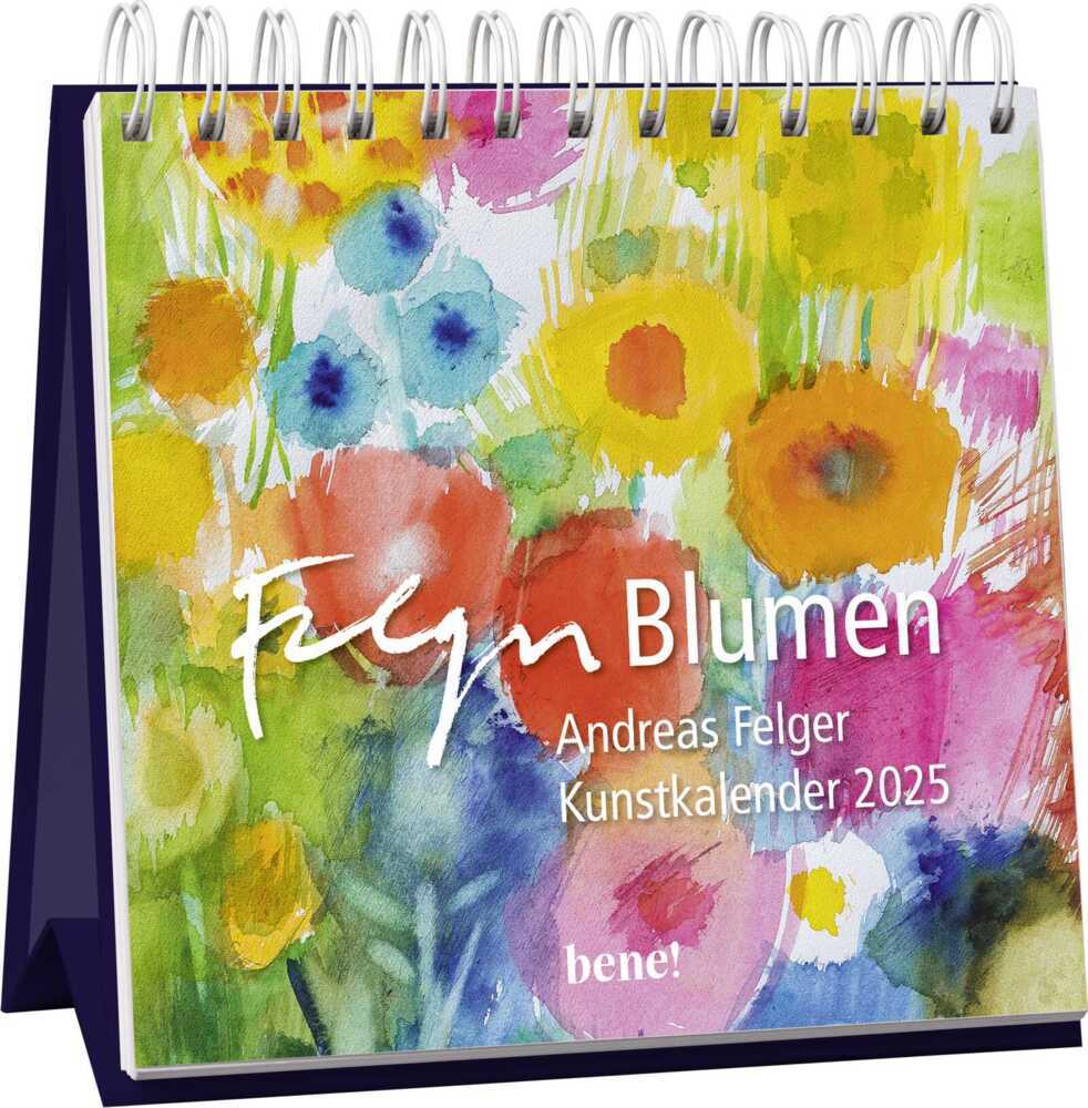 Cover: 4251693904205 | Monatskalender 2025: Blumen | Andreas Felger | Kalender | 12 S. | 2025