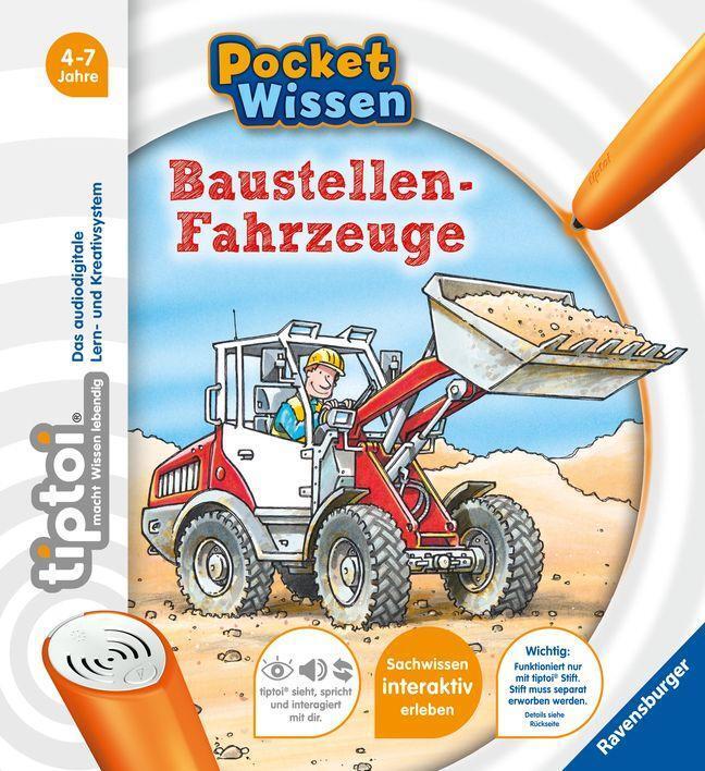 Cover: 9783473554065 | tiptoi® Baustellen-Fahrzeuge | Ralph Späth | Taschenbuch | Deutsch