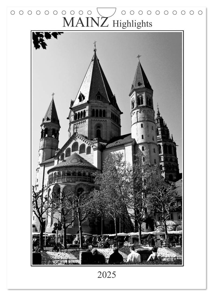 Cover: 9783457051931 | Mainz Highlights (Wandkalender 2025 DIN A4 hoch), CALVENDO...