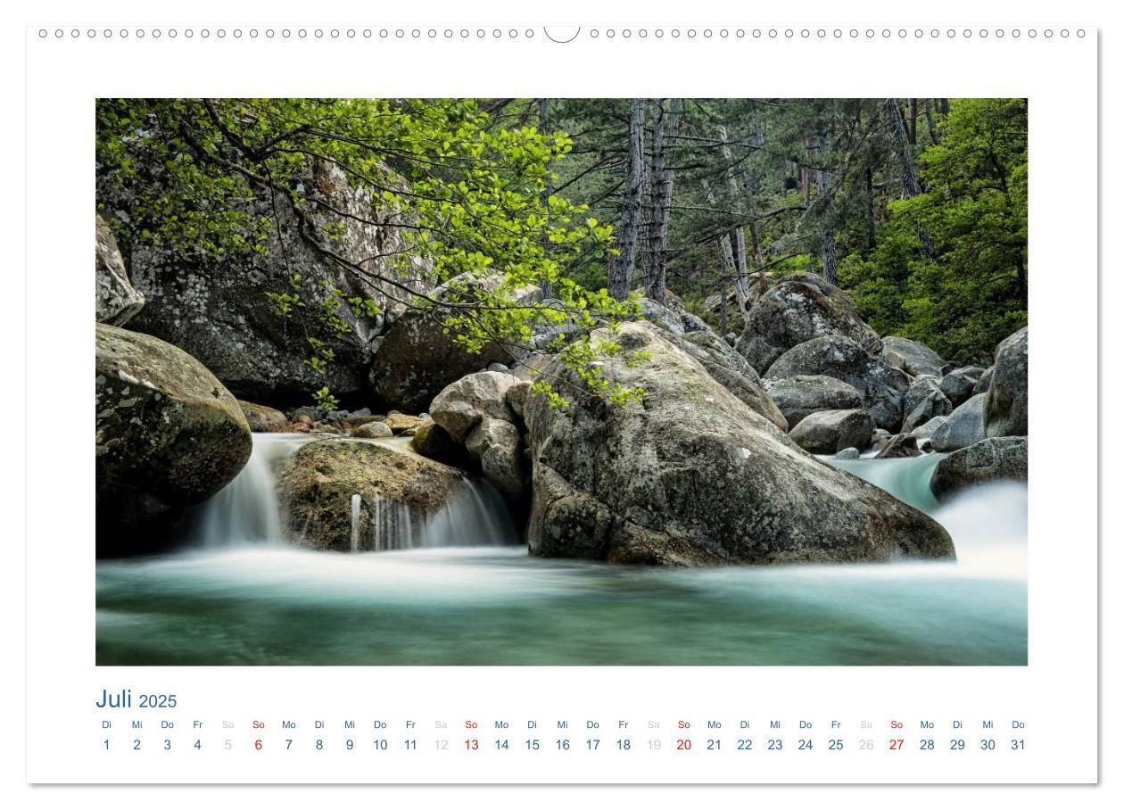 Bild: 9783435796786 | Korsika 2025 (Wandkalender 2025 DIN A2 quer), CALVENDO Monatskalender