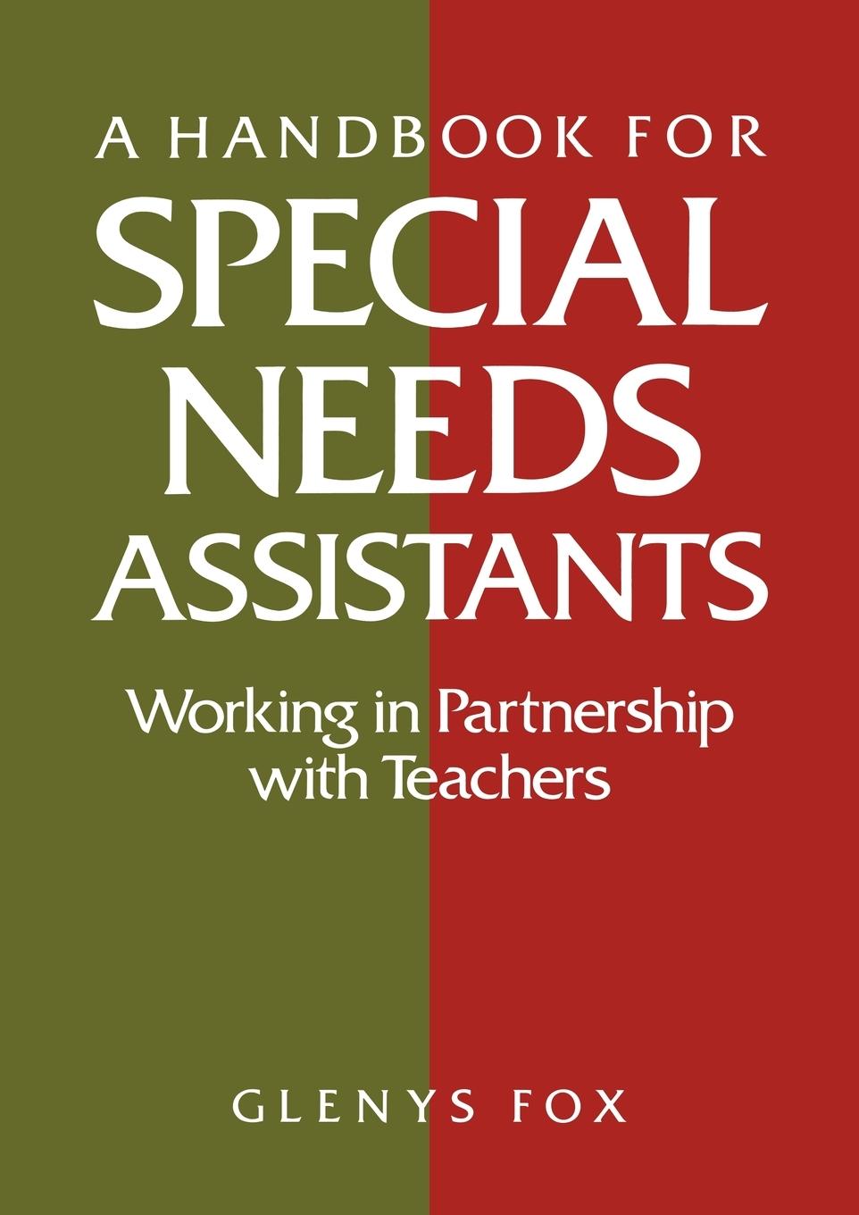 Cover: 9781853462863 | A Handbook for Special Needs Assistants | Glenys Fox | Taschenbuch