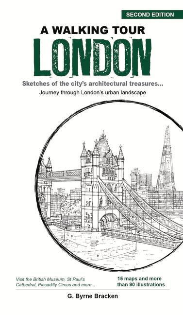 Cover: 9789814841917 | A Walking Tour London | Sketches of the City's Architectural Treasures
