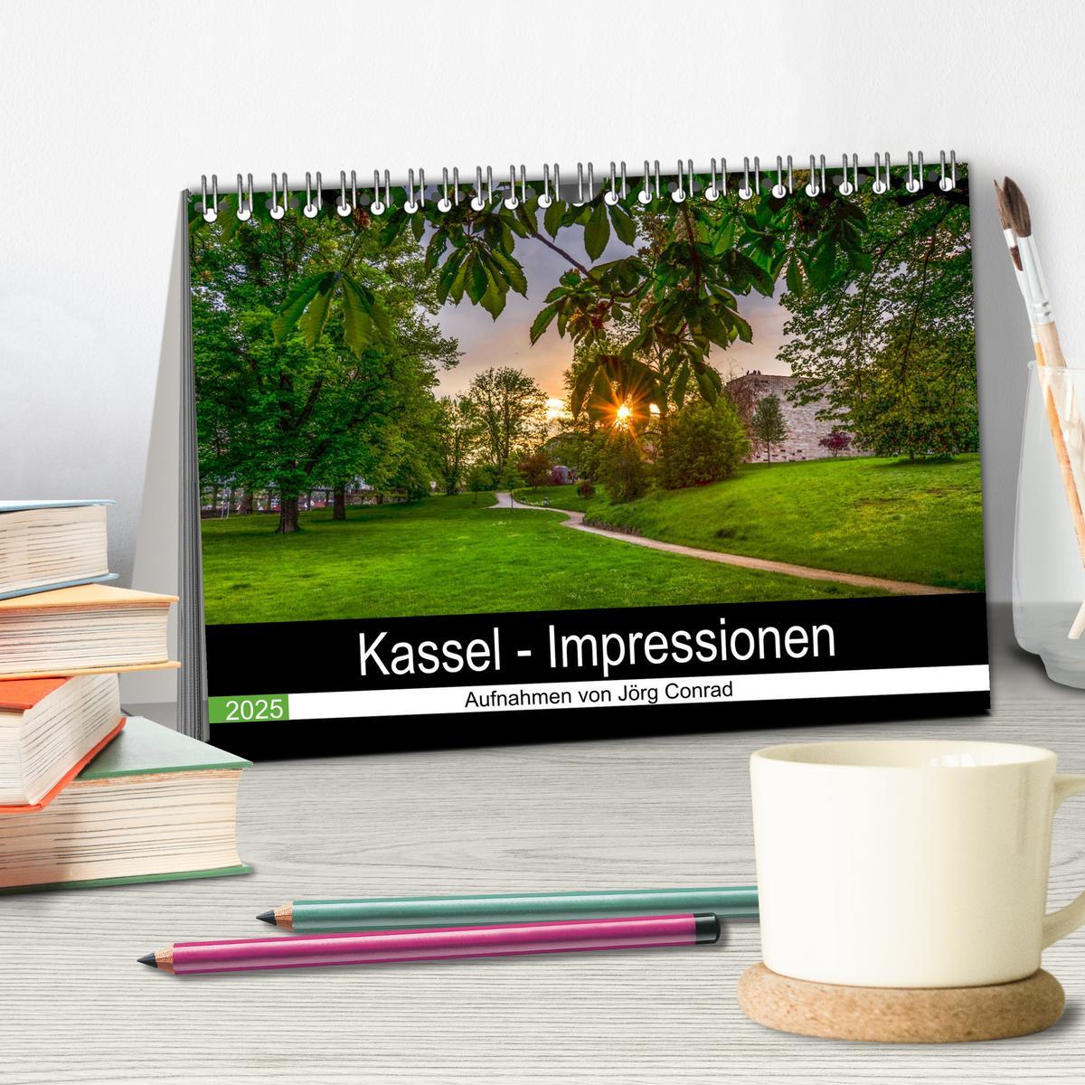 Bild: 9783435289950 | Kassel - Impressionen (Tischkalender 2025 DIN A5 quer), CALVENDO...