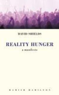 Cover: 9780141049076 | Reality Hunger | A Manifesto | David Shields | Taschenbuch | Englisch
