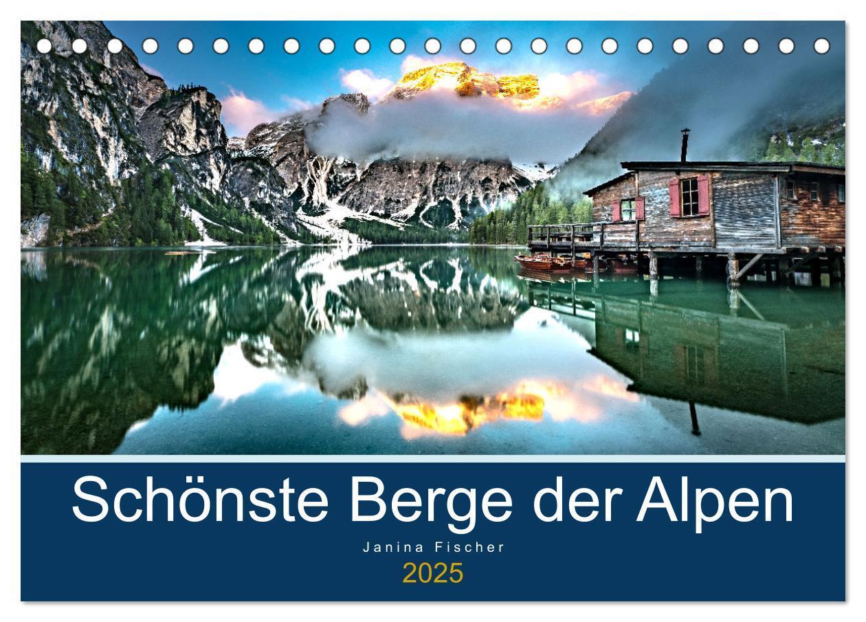 Cover: 9783435007356 | Schönste Berge der Alpen (Tischkalender 2025 DIN A5 quer), CALVENDO...