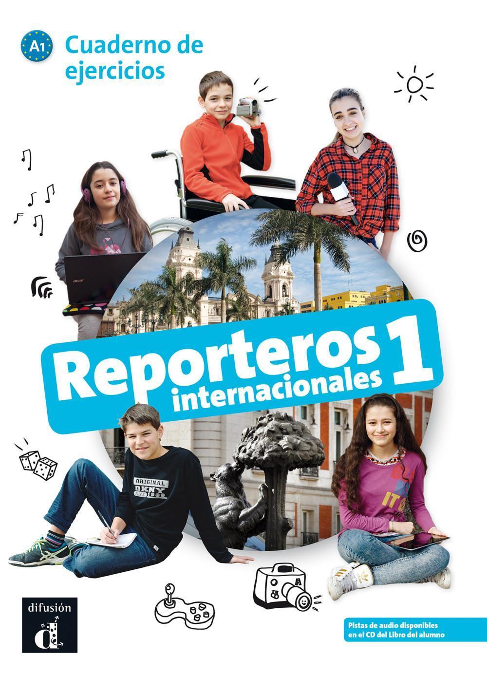 Cover: 9788416943777 | Reporteros Internacionales | Cuaderno de ejercicios 1 (A1) | authors