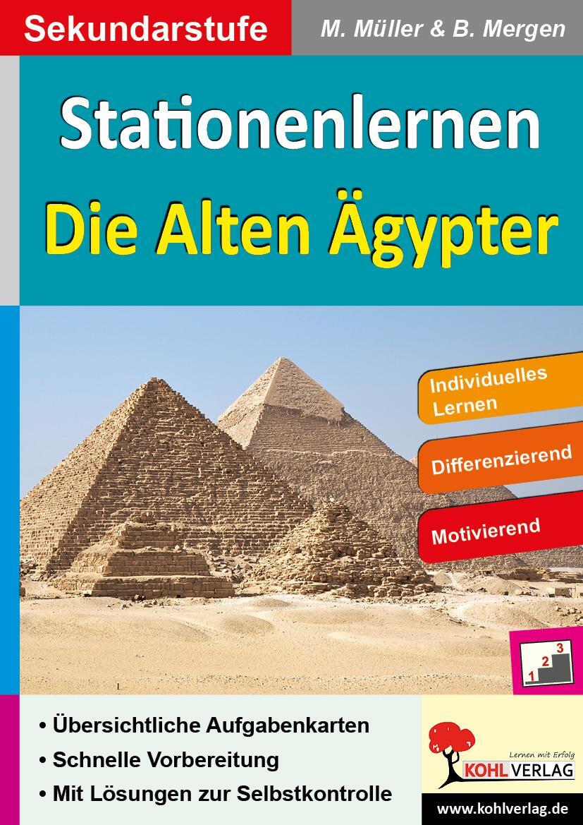 Cover: 9783960401780 | Stationenlernen Die alten Ägypter | Taschenbuch | Stationenlernen