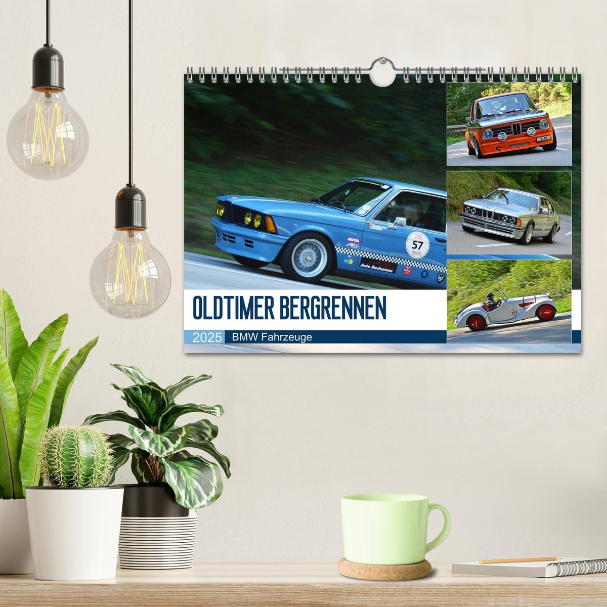 Bild: 9783435186310 | OLDTIMER BERGRENNEN - BMW Fahrzeuge (Wandkalender 2025 DIN A4...