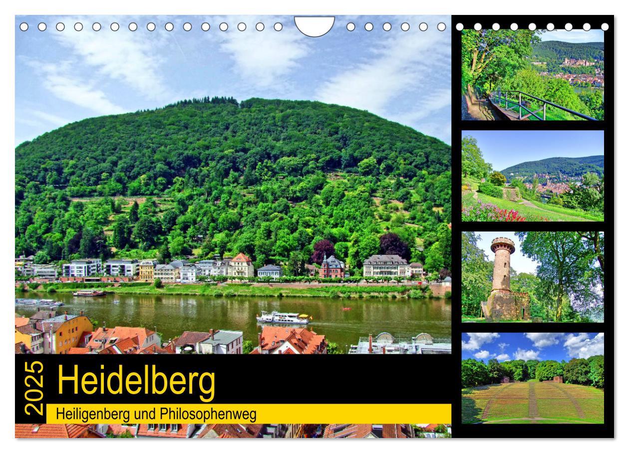 Cover: 9783435440696 | Heidelberg - Heiligenberg und Philosophenweg (Wandkalender 2025 DIN...