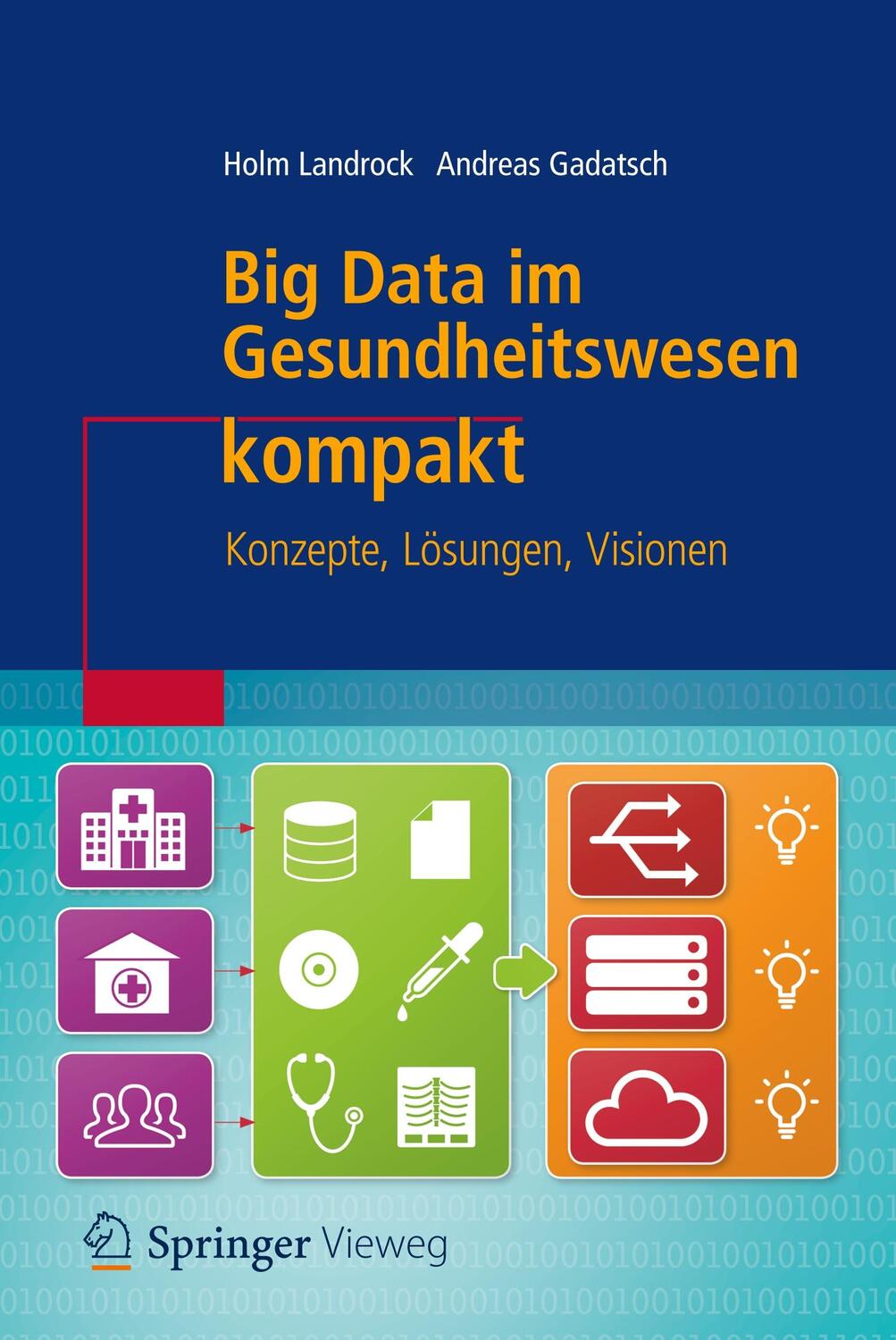 Cover: 9783658210953 | Big Data im Gesundheitswesen kompakt | Konzepte, Lösungen, Visionen