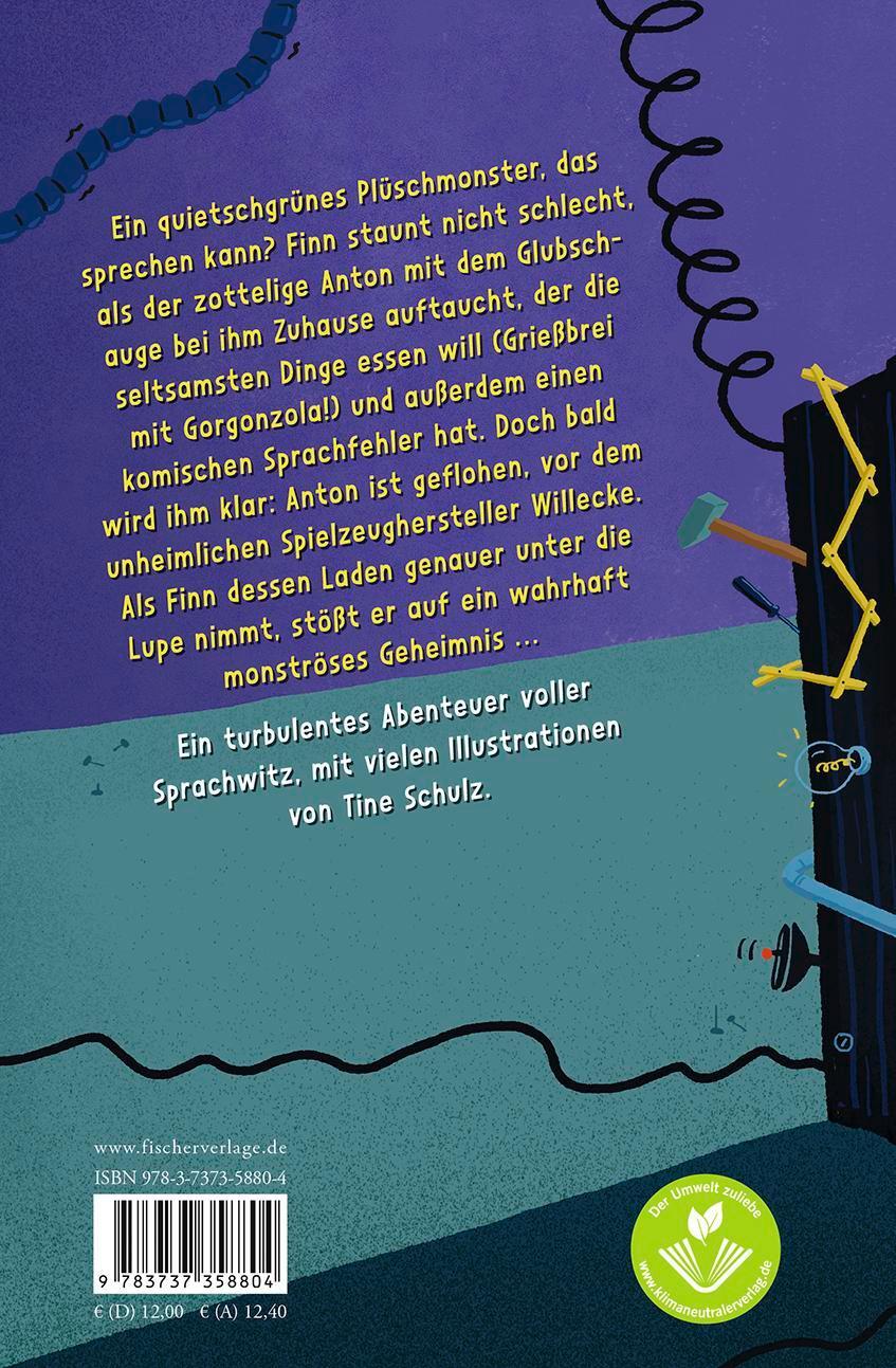 Rückseite: 9783737358804 | Finn und die monsterige Rückwärtsmaschine | Luise Holthausen | Buch