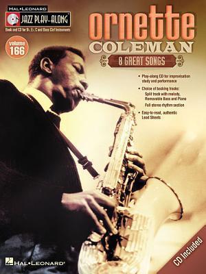 Cover: 9781458491244 | Ornette Coleman: Jazz Play-Along Volume 166 [With CD (Audio)] | Buch