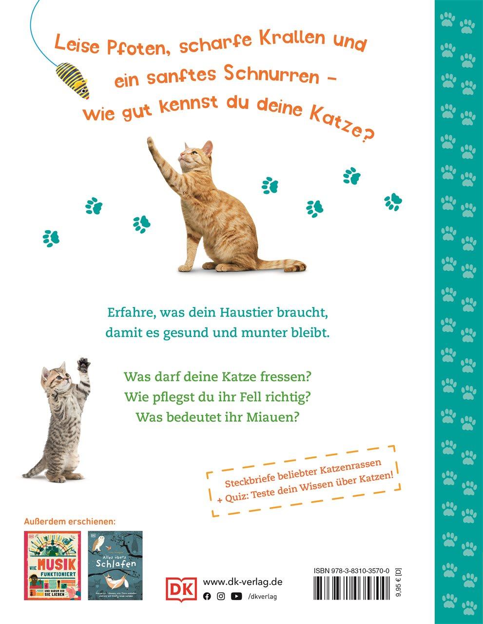 Rückseite: 9783831035700 | Alles über deine Katze | Frauke Bahle | Buch | 64 S. | Deutsch | 2018