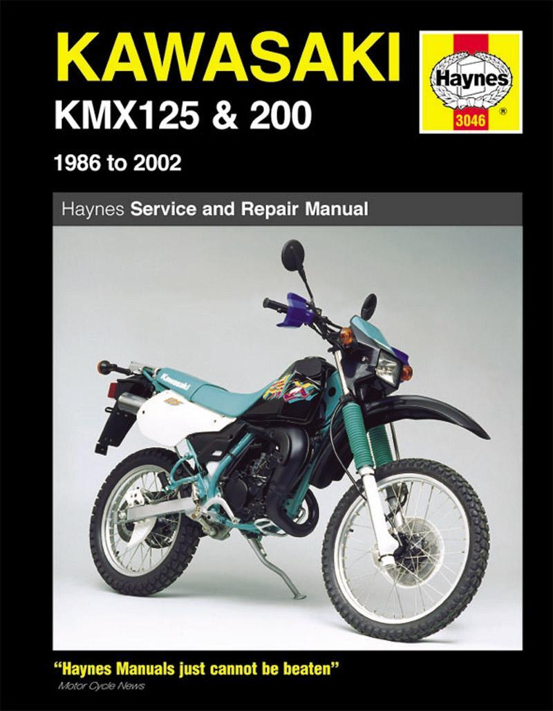 Cover: 9781859609880 | Kawasaki KMX125 & 200 (86 - 02) | 1986-2002 | Haynes Publishing