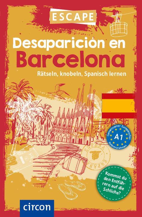 Cover: 9783817443628 | Desaparición en Barcelona | Rätseln, knobeln, Spanisch lernen | Buch