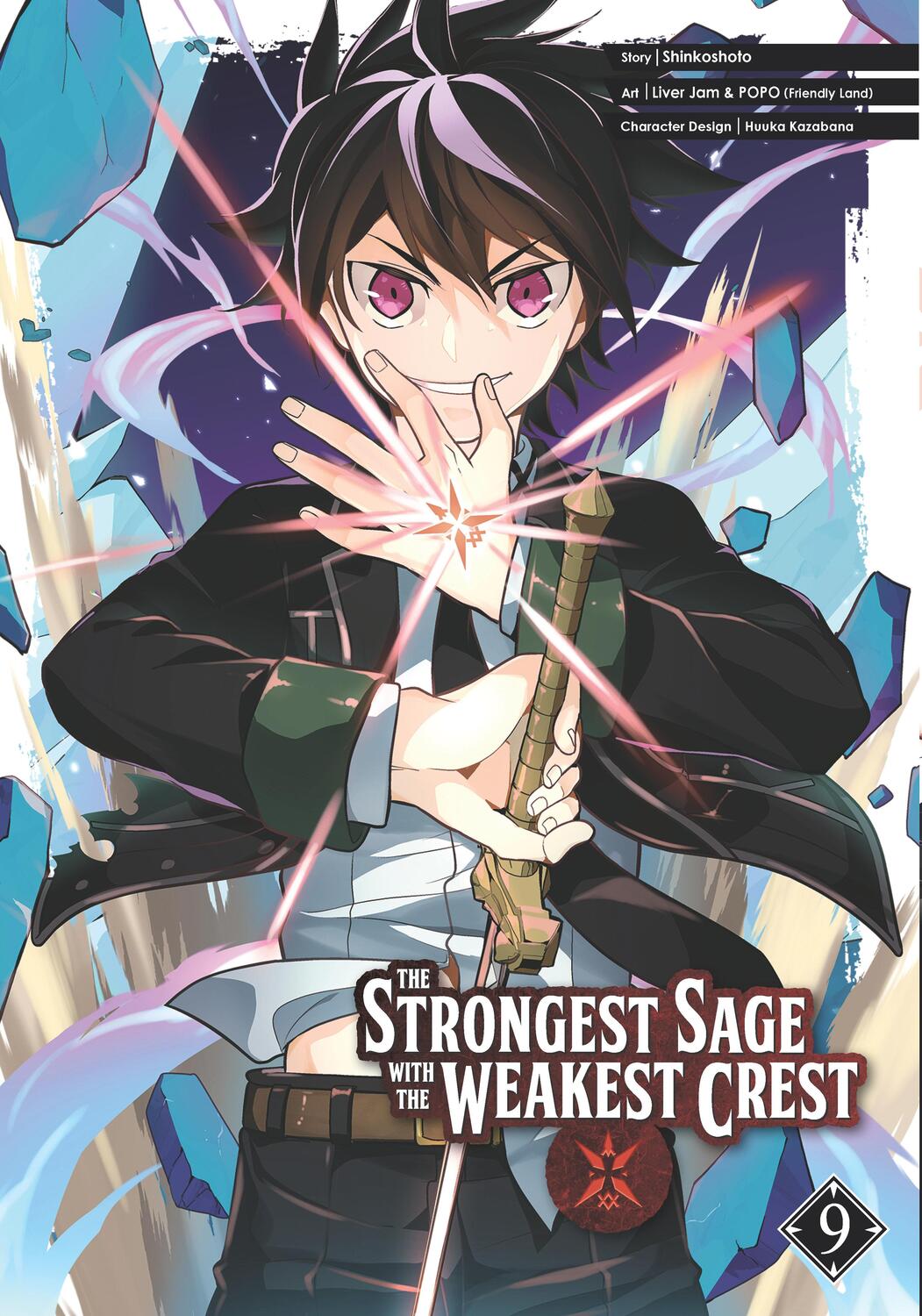 Cover: 9781646090952 | The Strongest Sage with the Weakest Crest 9 | Shinkoshoto | Buch