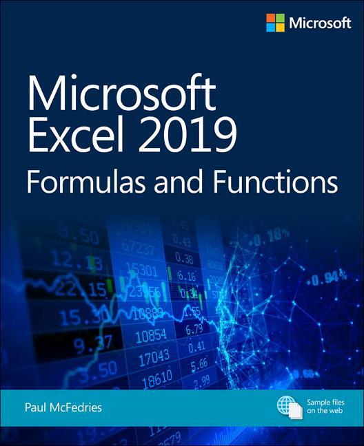 Cover: 9781509306190 | Microsoft Excel 2019 Formulas and Functions | Paul McFedries | Buch