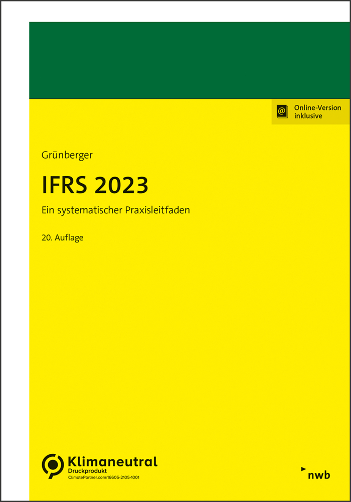 Cover: 9783482642708 | IFRS 2023 | Ein systematischer Praxisleitfaden | David Grünberger